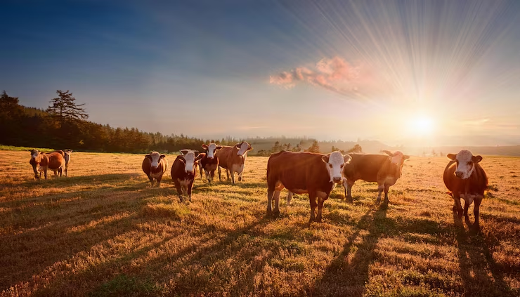 Vacas saludables con nutrición poderosa y eficaz